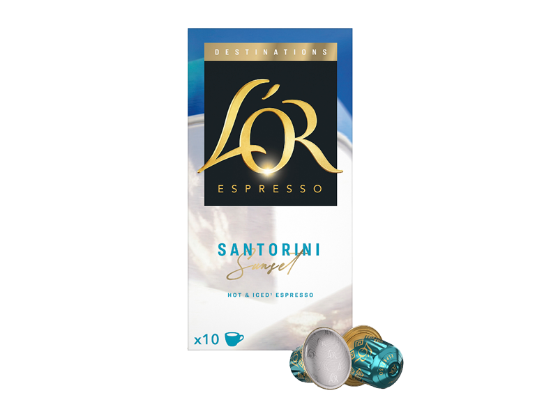 L'OR ESPRESSO SANTORINI - fornt capsule
