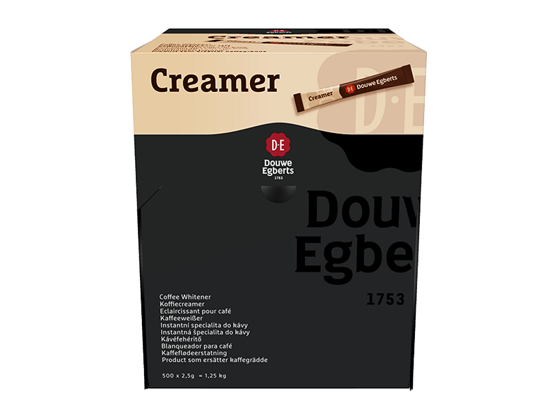 Douwe Egberts Smetana – jednoporcová, 500 x 2,5 g x 1 - front
