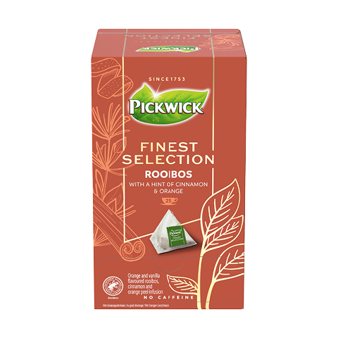 PICKWICK FINEST SELECTION ROOIBOS - BYLINNÝ ČAJ - 25 X 2G X 4